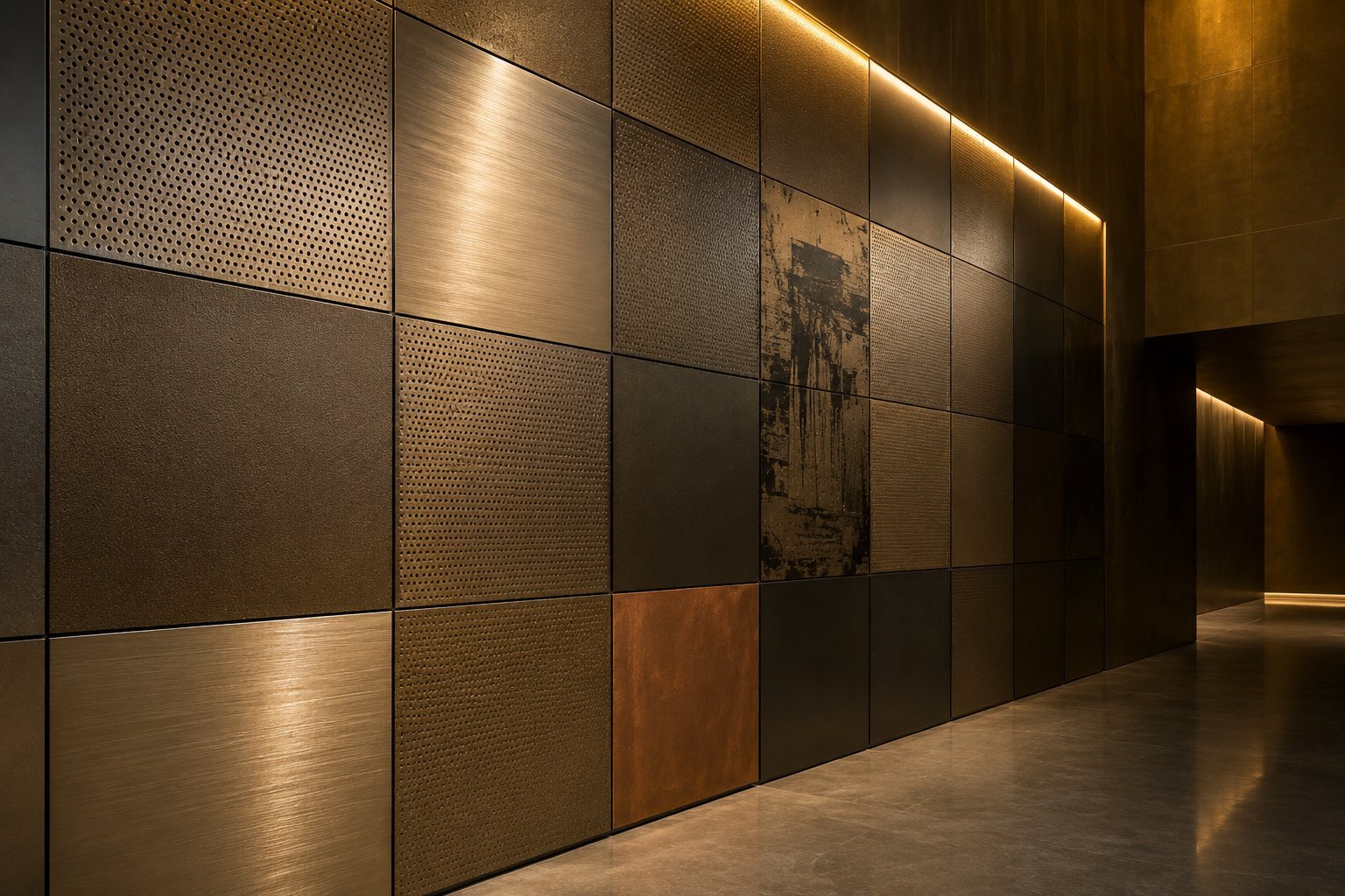 Bespoke metal surface panels